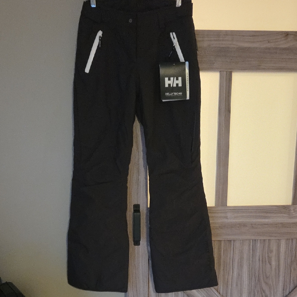 Helly Hansen Grey Charcoal-black Snow Pants